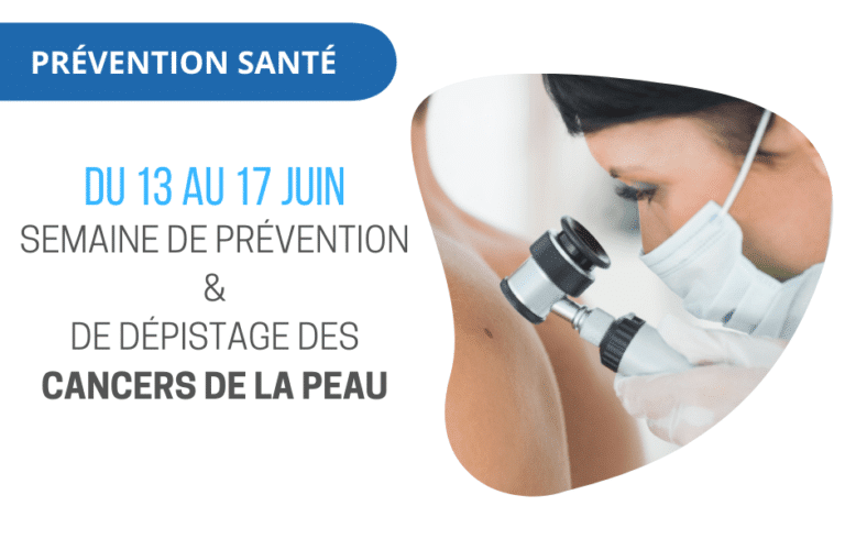 Semaine de prévention et de dépistage des cancers de la peau